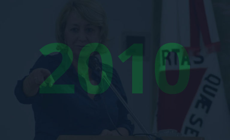 ATUAÇÃO POLÍTICA EM 2010