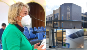 DRA. REGINA COBRA MELHORIAS NA ESTRUTURA DA POLICLÍNICA