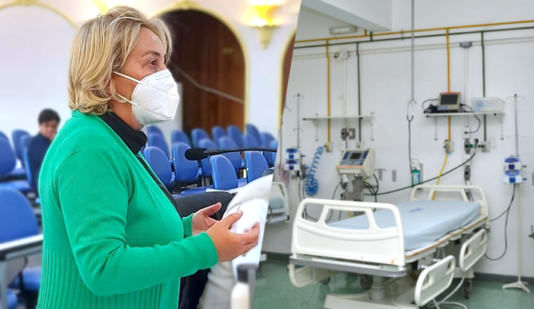 DRA. REGINA COBRA SOLUÇÃO RÁPIDA PARA A FALTA DE LEITOS HOSPITALARES